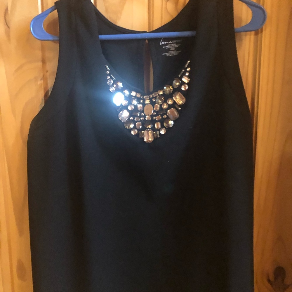 Lane Bryant 18/20 bejeweled blouse